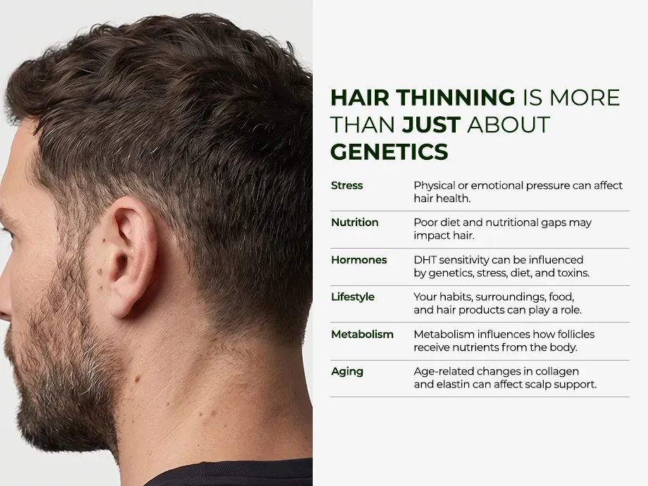Neo Hair Lotion banner on scalp health, reduced shedding and stronger strands Neo Hair Lotion banner on scalp health, reduced shedding and stronger strands