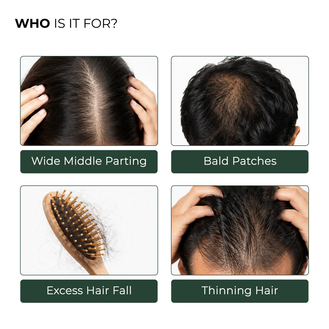 The scientific botanical blend inside Neo Hair Lotion with each extract and its label concentration