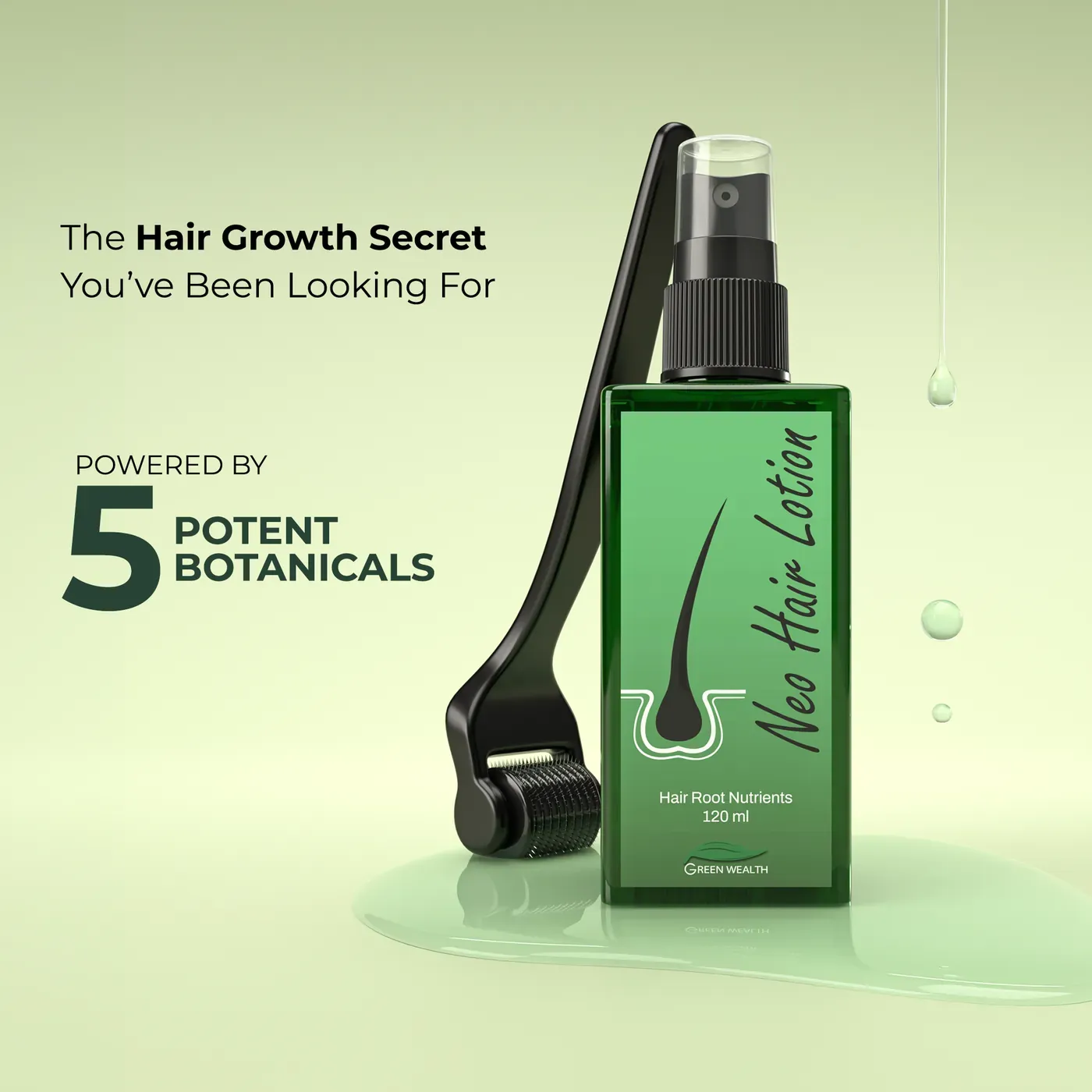 Green Wealth Neo Hair Lotion® — The purpose Green Wealth Neo Hair Lotion® — The purpose